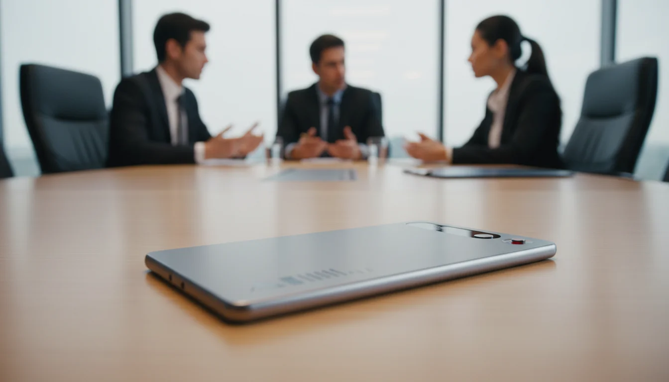 Переговоры и встречи с AI-диктофоном