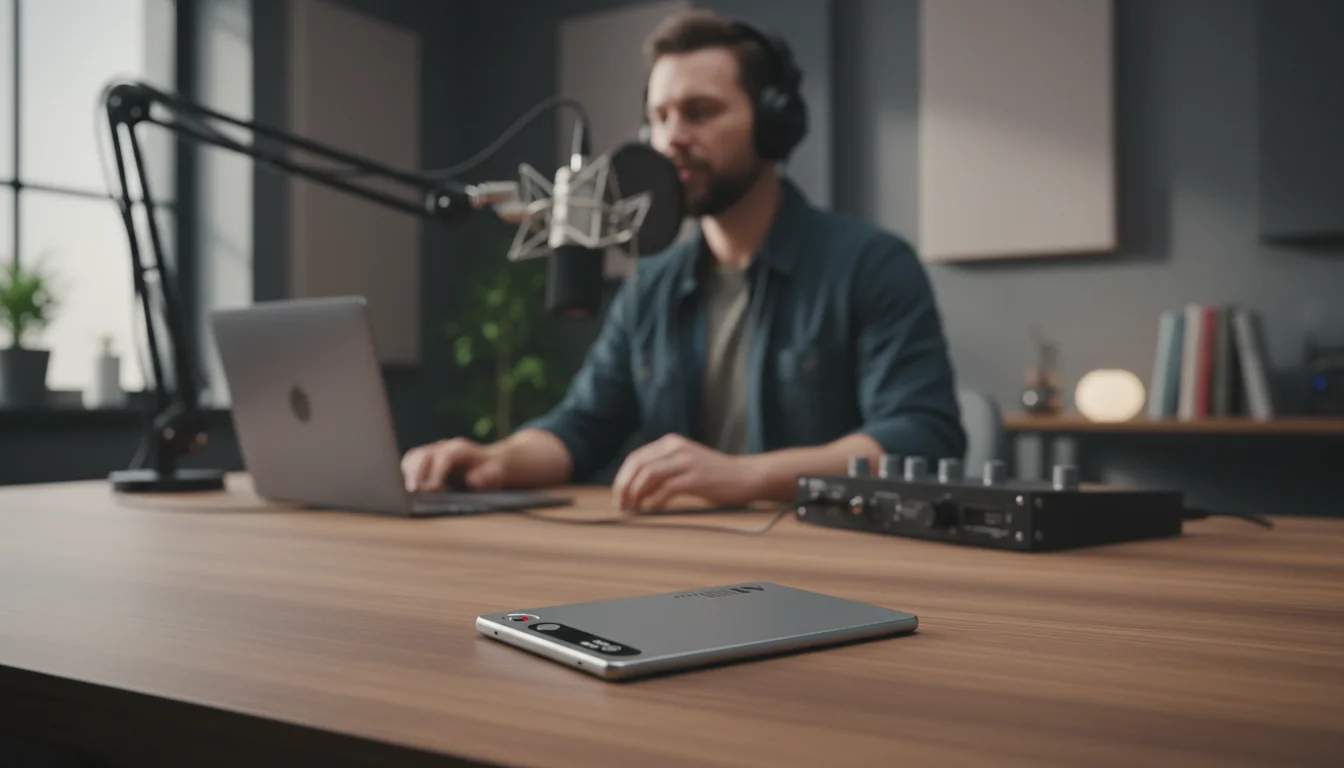 Интервью и запись контента